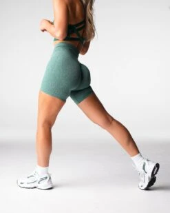 High Waisted Seamless Lift Shorts - Booty Contouring Workout Wear