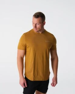 Bronze Pulse Fitted Tee -NVGTN Sportswear Shop DSC00164