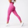 Fuchsia Scrunch Seamless High-Waist Leggings - Flattering Booty Lift