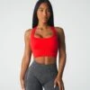 Scarlet Ignite Seamless Bra - Adjustable Support Sports Top