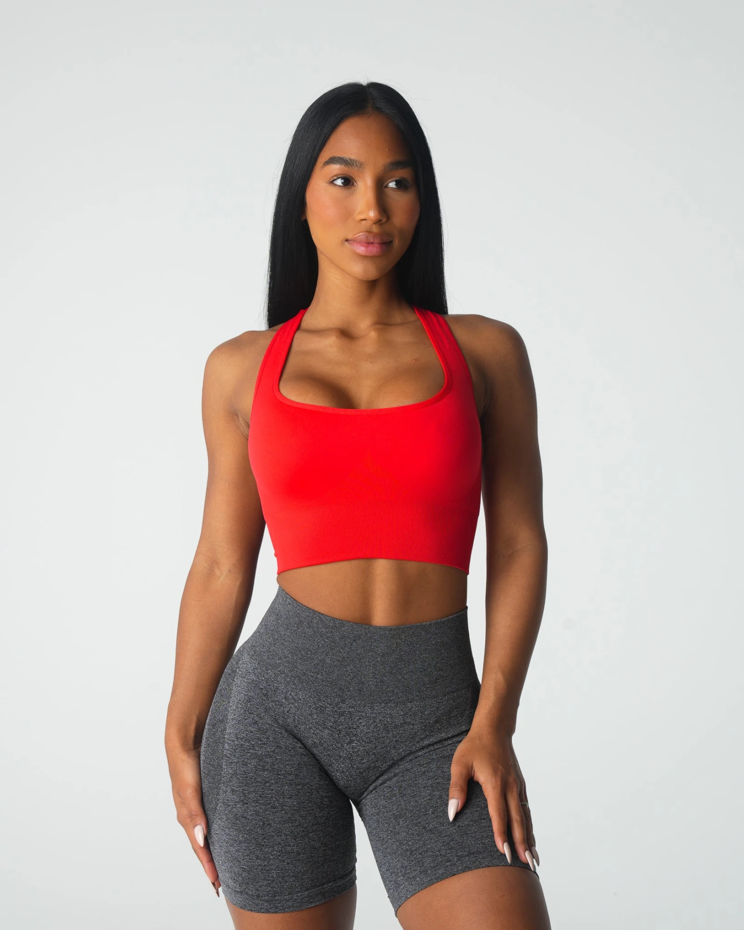 Scarlet Ignite Seamless Bra - Adjustable Support Sports Top 1 Scarlet Ignite Seamless Bra - Adjustable Support Sports Top