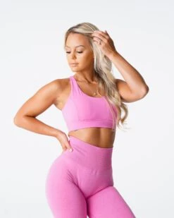 Bubble Gum Pink High Support Open Back Reveal Bra -NVGTN Sportswear Shop DSC01211 ec0cc636 70df 4ebf acf4 1f8092350ef1