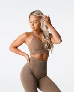 Mocha Revolve Bra 7 Mocha Revolve Bra -NVGTN Sportswear Shop DSC01223