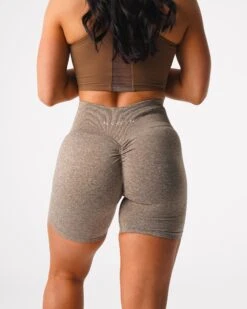 High Waist Mocha Scrunch Seamless Shorts - Butt Lifting Workout Wear 6 High Waist Mocha Scrunch Seamless Shorts - Butt Lifting Workout Wear -NVGTN Sportswear Shop DSC01331 2bbbdaf9 e353 4c6a be90 e60f3970db0b