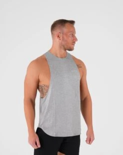 Men's Grey Tech Edge Performance Tank - Ultra-Soft Workout Sleeveless Shirt 6 Men's Grey Tech Edge Performance Tank - Ultra-Soft Workout Sleeveless Shirt -NVGTN Sportswear Shop DSC01774 d1ee38aa 8c7d 40ce 8410 35eb6555c3ab