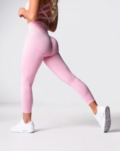 NVGTN Contour Seamless Leggings - Baby Pink