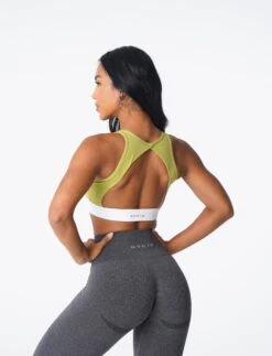 Olive Agility Bra -NVGTN Sportswear Shop DSC03304
