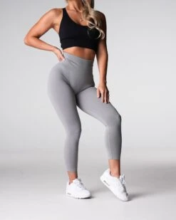Grey Performance Seamless Leggings - High-Waisted Sculpting Gym Tights 7 Grey Performance Seamless Leggings - High-Waisted Sculpting Gym Tights -NVGTN Sportswear Shop DSC03398 e42b5bdb 6a7c 48d9 afb6 c3070cc7751d