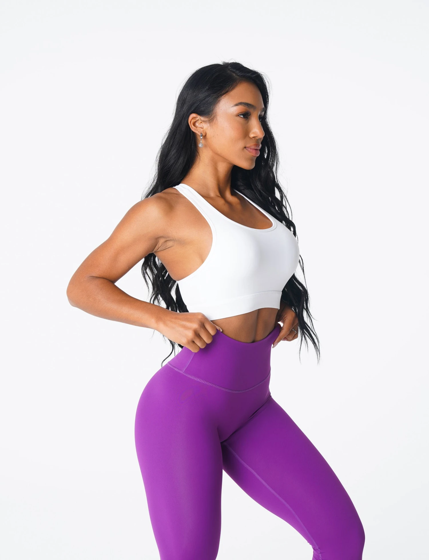 White Trio Bra 2 White Trio Bra - Image 2