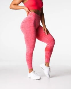 High Waisted Seamless Leggings - Candy Apple Digital Compression Pants -NVGTN Sportswear Shop DSC03524 001672f1 417d 43fd 930b f9c872517adb