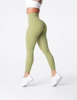 Olive Signature 2.0 Buttery Soft High-Waisted Leggings 6 Olive Signature 2.0 Buttery Soft High-Waisted Leggings -NVGTN Sportswear Shop DSC03546