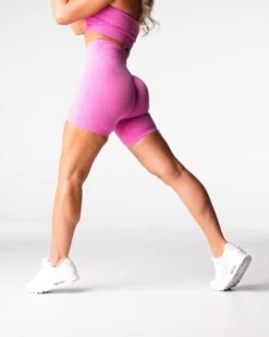 High Waisted Bubble Gum Pink Lift Seamless Shorts - Glute Contouring Gym Wear 6 High Waisted Bubble Gum Pink Lift Seamless Shorts - Glute Contouring Gym Wear -NVGTN Sportswear Shop DSC03604 3bc8ccd3 eea5 4b11 a571 97764b2aadcb