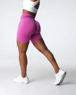 High Waisted Seamless Scrunch Shorts - Maui Booty Lifting Gym Shorts