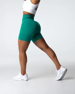 High Waisted Seamless Contour Shorts for Women - Jade 2.0