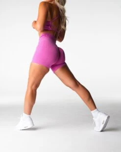 Soft Maui Taper Seamless High Waisted Athletic Shorts -NVGTN Sportswear Shop DSC04246