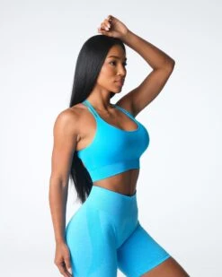 Caribbean Virtue Seamless Bra with Strappy Open Back 6 Caribbean Virtue Seamless Bra with Strappy Open Back -NVGTN Sportswear Shop DSC04435