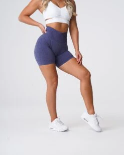Indigo Pro Seamless Shorts - High-Waisted Performance Fit -NVGTN Sportswear Shop DSC05660 82257b41 4f54 48b3 ae99 7161b5d231ea