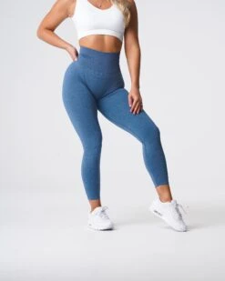 Slate Blue Curve Seamless Leggings 6 Slate Blue Curve Seamless Leggings -NVGTN Sportswear Shop DSC06020