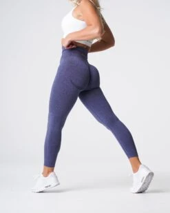 Indigo Curve Seamless High-Waisted Contour Leggings