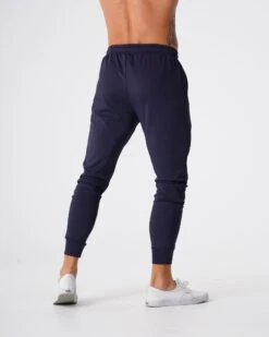 Men's Navy Performance Track Joggers - Slim Fit Athletic Training Pants 7 Men's Navy Performance Track Joggers - Slim Fit Athletic Training Pants -NVGTN Sportswear Shop DSC06409