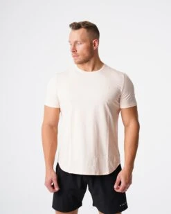 Cosmic Pulse Fitted Tee - Premium Athletic Fit Men's T-Shirt
