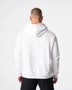 Men's Premium White Lounge Hoodie - Ultra-Soft Cotton Pullover 7 Men's Premium White Lounge Hoodie - Ultra-Soft Cotton Pullover -NVGTN Sportswear Shop DSC06569