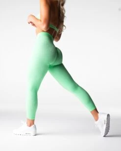 Pistachio Zesty High Waisted Seamless Leggings