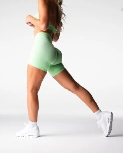 Seamless Lifting Workout Shorts - High Waisted Contouring Gym Shorts