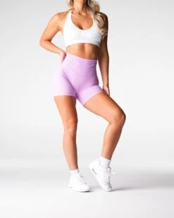 Wisteria Signature 2.0 High-Waisted Shorts -NVGTN Sportswear Shop DSC06955 307be7fa 67c5 4089 8014 8d9c68dd4d6d