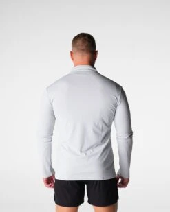 Men's Premium Skyline Quarter Zip Performance Pullover - Light Grey -NVGTN Sportswear Shop DSC07314 803e0fd3 0283 418d bbae 14505b0ead6a