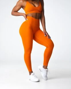 Pumpkin Spice High-Waisted Leggings - Signature 2.0 Buttery Soft Tights 7 Pumpkin Spice High-Waisted Leggings - Signature 2.0 Buttery Soft Tights -NVGTN Sportswear Shop DSC07537