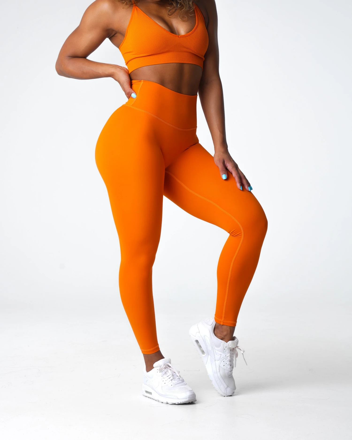 Pumpkin Spice High-Waisted Leggings - Signature 2.0 Buttery Soft Tights 4 Pumpkin Spice High-Waisted Leggings - Signature 2.0 Buttery Soft Tights - Image 4
