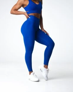 Sapphire Blue High Waisted Buttery Soft Leggings - Signature 2.0 7 Sapphire Blue High Waisted Buttery Soft Leggings - Signature 2.0 -NVGTN Sportswear Shop DSC07557