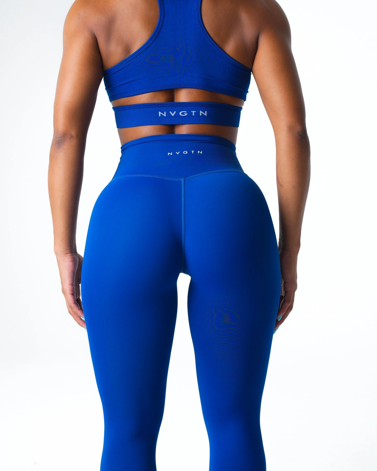 Sapphire Blue High Waisted Buttery Soft Leggings - Signature 2.0 2 Sapphire Blue High Waisted Buttery Soft Leggings - Signature 2.0 - Image 2