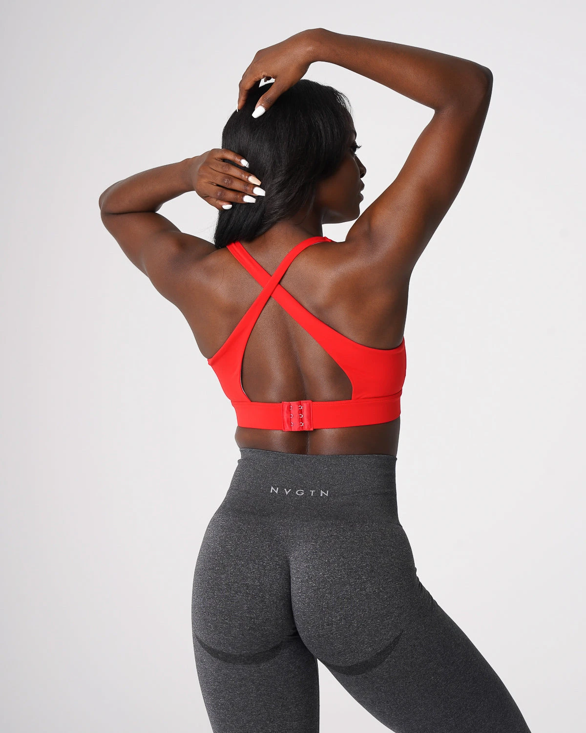 High-Support Open Back Sports Bra - Scarlet Reveal 1 High-Support Open Back Sports Bra - Scarlet Reveal