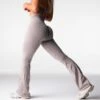 Tall Seamless Flare Leggings - High Waisted Long Inseam Yoga Pants