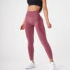 NVGTN Maroon Contour Seamless Leggings